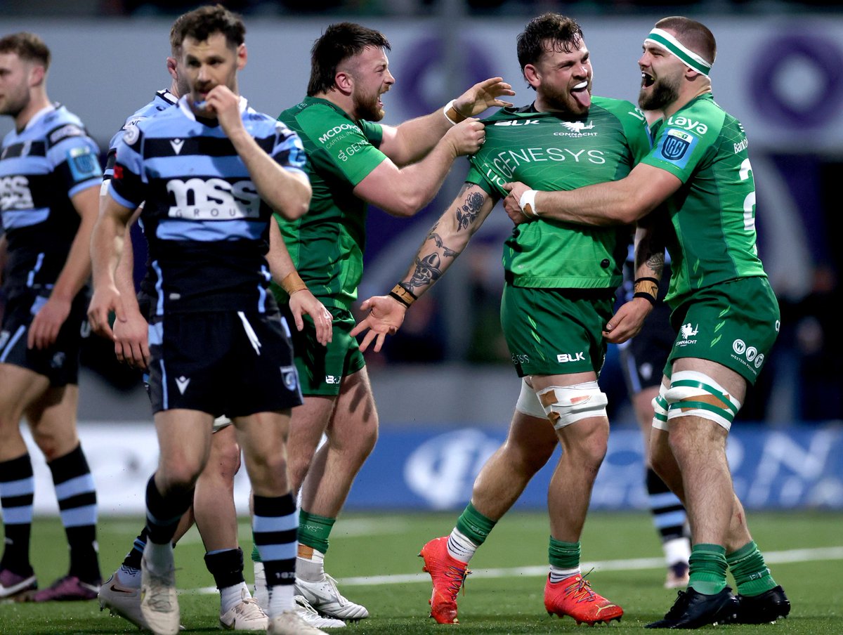 Top class entertainment last night at The Sportsground 👅

#ConnachtRugby | 📸 <a href="/Inphosports/">Inpho Photography</a>