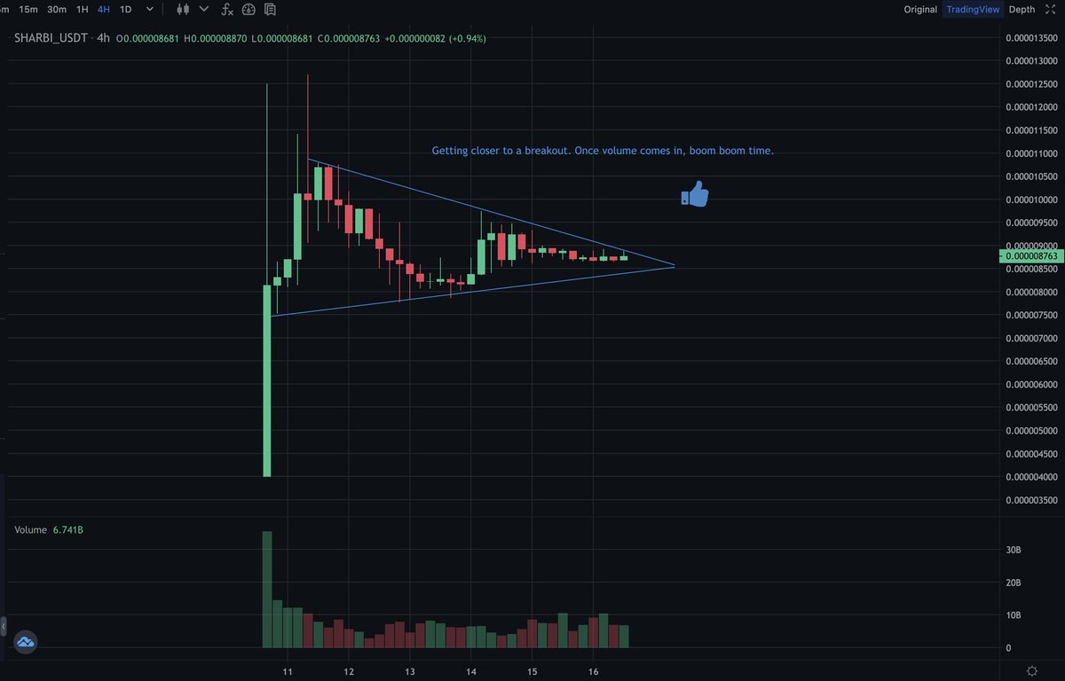 army_shiba's tweet photo. $SHARBI chart is looking great I must say! 

@SharbiToken 🔥🚀 https://t.co/RZZoD89sg2