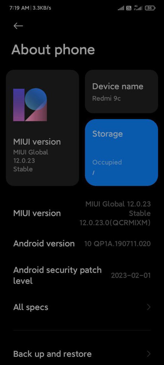 TECH__MUKUL's tweet photo. Redmi 9C MIUI 12.0.23.0 Global Update! 😂😂
#Redmi9C #MIUI12 #MIUI https://t.co/KzPLpIkWhk
