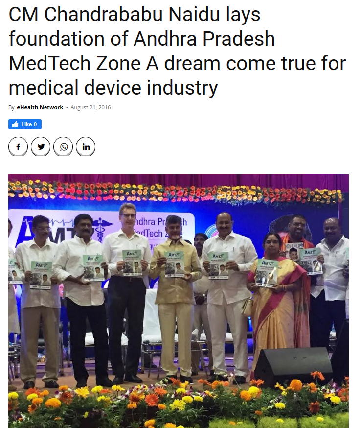 Thanks to @ncbn  Govt.

@AP_MedTechZone #AndhraPradesh #MedicalDevices #Research #Healthcare #Manufacturing