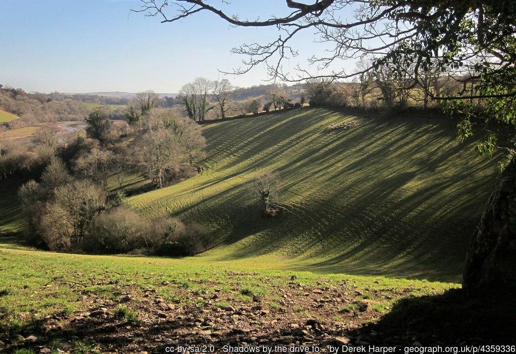 Picture of the Day from #Devon 2015
#Sharpham #shadows #combe #RiverDart #cycling #potd geograph.org.uk/p/4359336