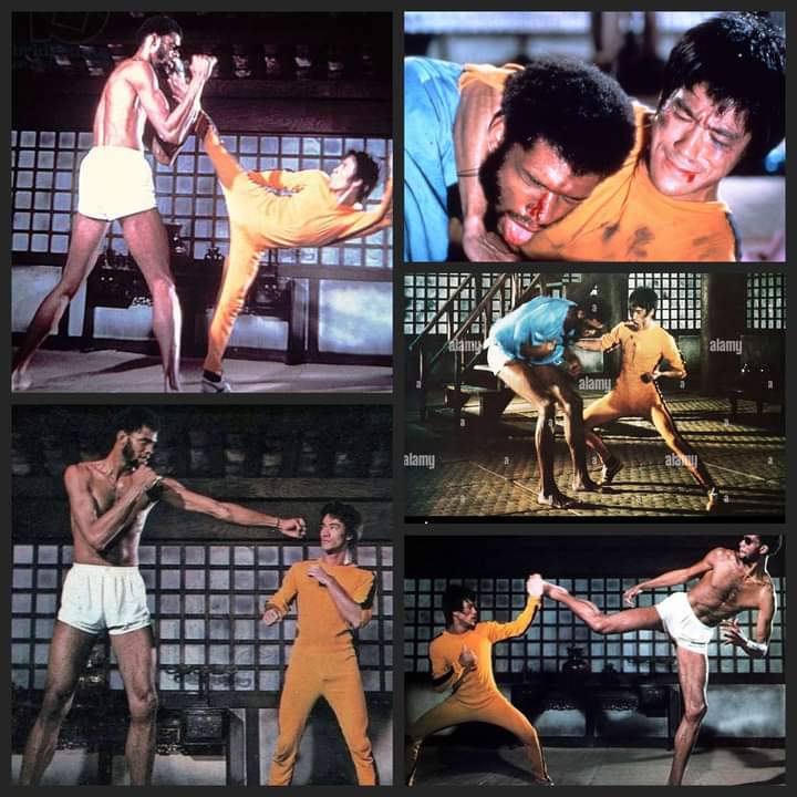 Bruce Lee Game Of Death 1972. Kareem Abdul-Jabbar as Hakim, Mantis. 

Happy 76th birthday Kareem Abdul-Jabbar. 