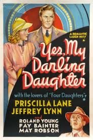 FrankMalfitano's tweet photo. FILM OF THE DAY: This dated but amusing drawing room/screwball #comedy was considered risqué in 1939, as its plot featured a young unmarried couple #PriscillaLane #JeffreyLynn going away together for the weekend. Expert farceurs #RolandYoung #MayRobson #GenevieveTobin put it over https://t.co/xGAg6kpMde