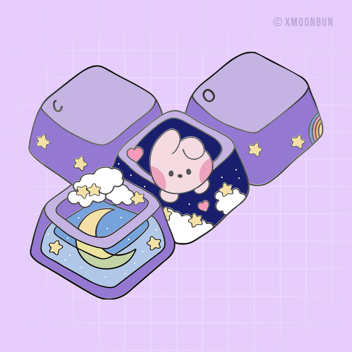 xmoonbun's tweet photo. [DESIGN DROP] || ENAMEL PIN
Minini COOKY • pc key

▪️ black plating
▪️ soft enamel + clear epoxy
▪️ screenprint details

#cooky #btspins #btspin #bt21cooky #cookybt21 #jungkook #jeonjungkook #kpoppins #btspins #btsenamelpin #kpopshop #btsshop #btsmerch #bt21merch https://t.co/Cy76TX0PHh