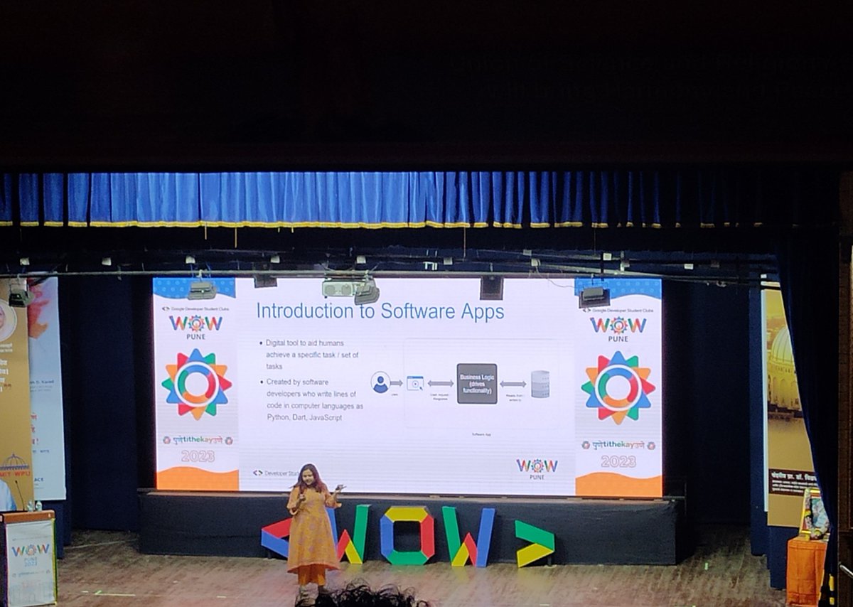 abhinav_m22's tweet photo. Attending GDSC Wow Pune 2023! 🤩
An exciting event to be a part of.... Learning about various new technologies and getting inspired from the prestigious speakers!! 😇 @sangee_2068
@orkesio
@GDSCPune
#gdscwowpune #gdscpune #letswowpune #WoWपुणेtithekayउणे https://t.co/QElGpZAIXi