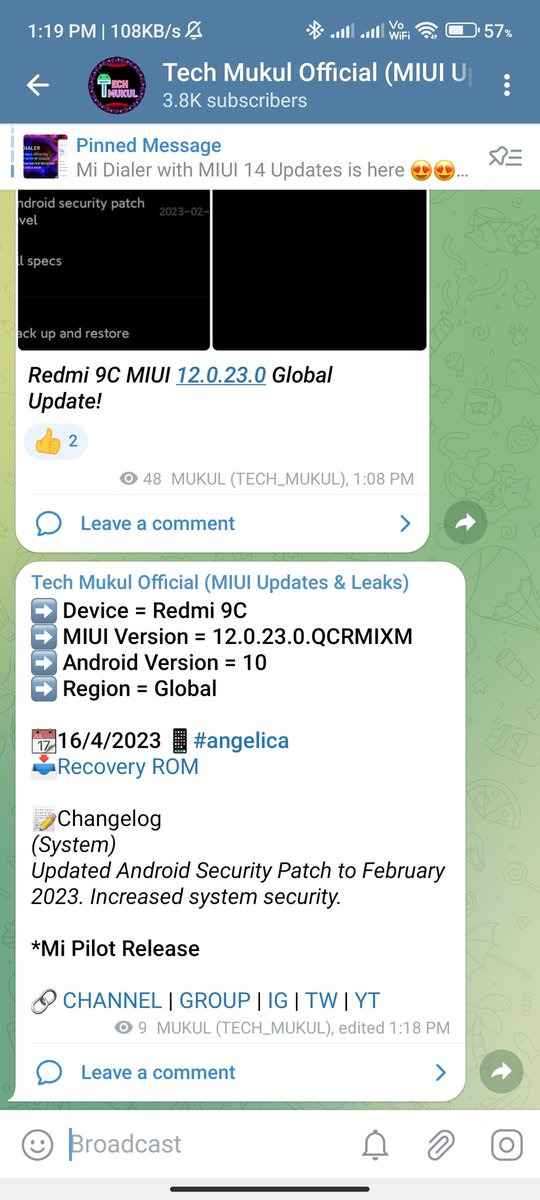 TECH__MUKUL's tweet photo. Download Links also available:- https://t.co/3fFtS5GXaK
#Redmi9C #Xiaomi #MIUI https://t.co/9sJdb7SPA2