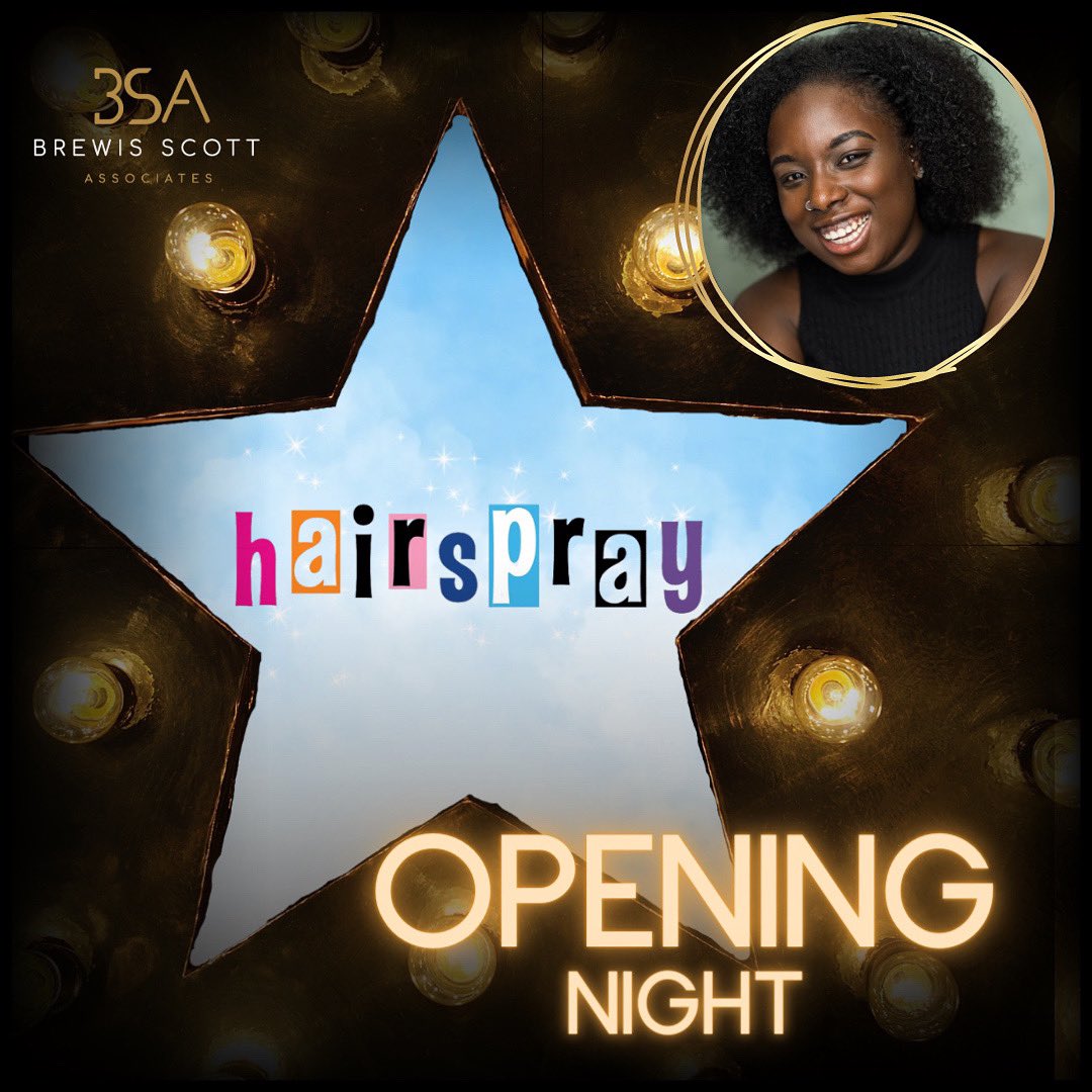 Wishing our brilliant <a href="/Ohaanagx/">Ohaana greaves</a> a fantastic OPENING NIGHT as Pearl in Hairspray! 💫