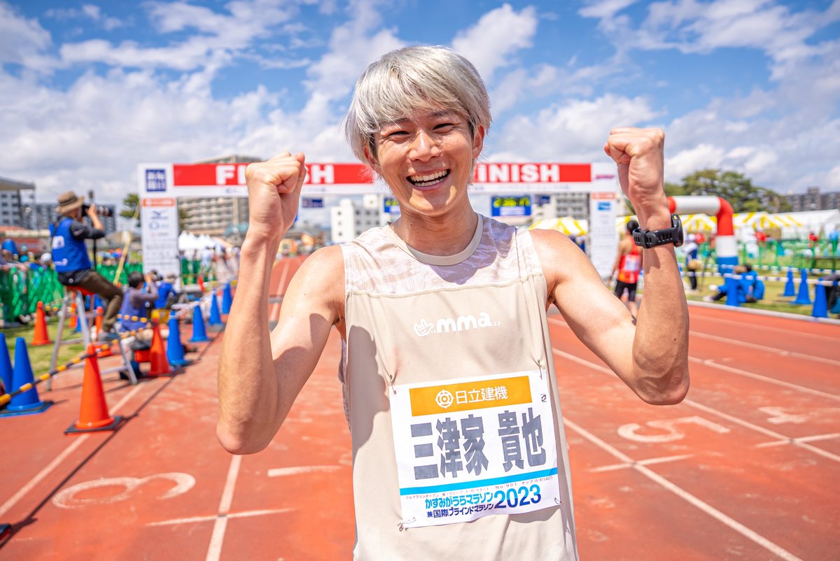 初めてのかすみがうらマラソン2時間33分でした✨ めちゃくちゃキツい