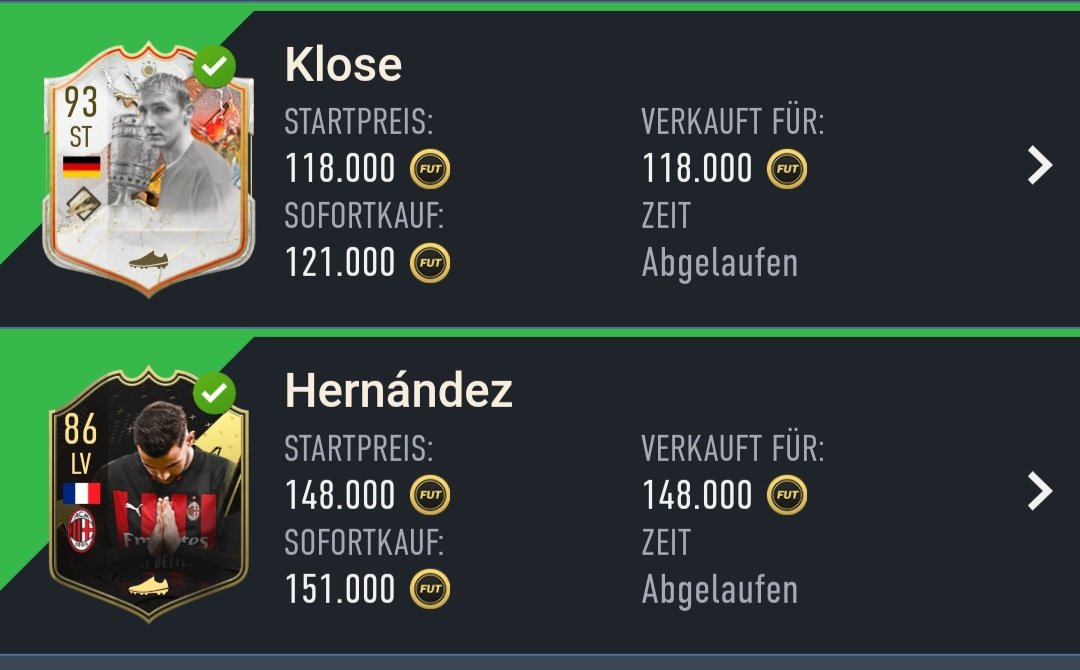 FTrading3's tweet image. Moin ✌🏼 

Meine Liste der 100k Deals habe ich vor einem Monat begonnen abzuverkaufen und durch kleinere zu ersetzen. 

Umbau ist jetzt abgeschlossen und wir können zum gemütlichen Teil den Upgrade Packs gehen. 

Weiß nicht was von den Trophäen Upgrade halten soll. Nur Müll drin.