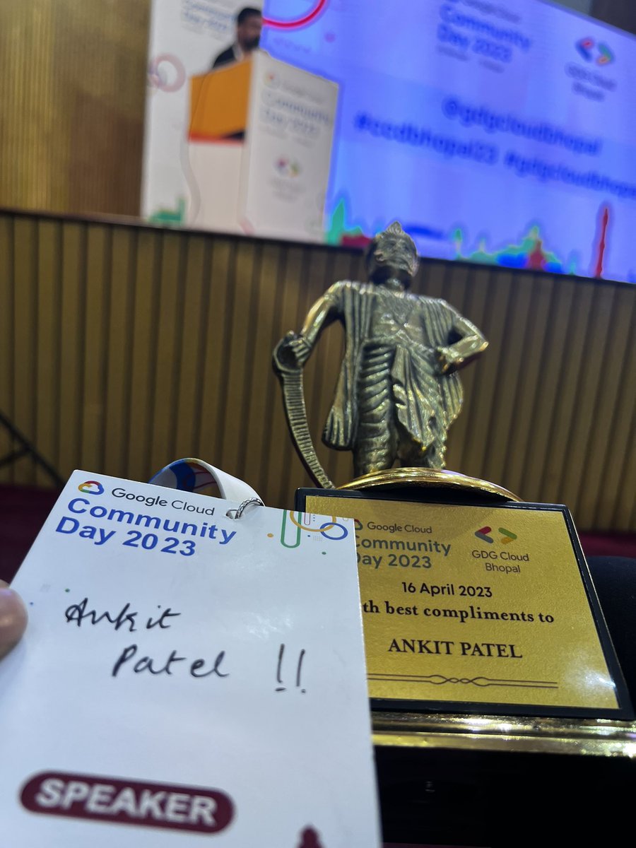 imankit98260's tweet photo. Cloud community days!!
#gdgbhopal2023
 #Cloud 
#gcp
#ccdbhopal23
#gdgbhopal https://t.co/xHFD28b2WU