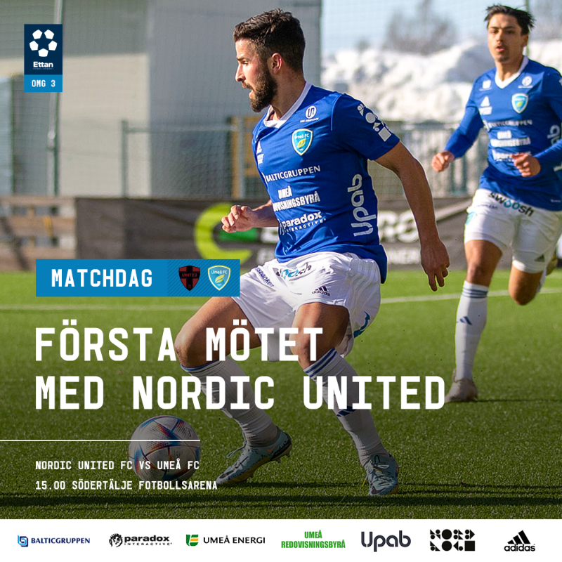 UmeaFC's tweet photo. 𝙈 𝘼 𝙏 𝘾 𝙃 𝘿 𝘼 𝙂 !  🔥

#NFCUFC #FörUmeå
