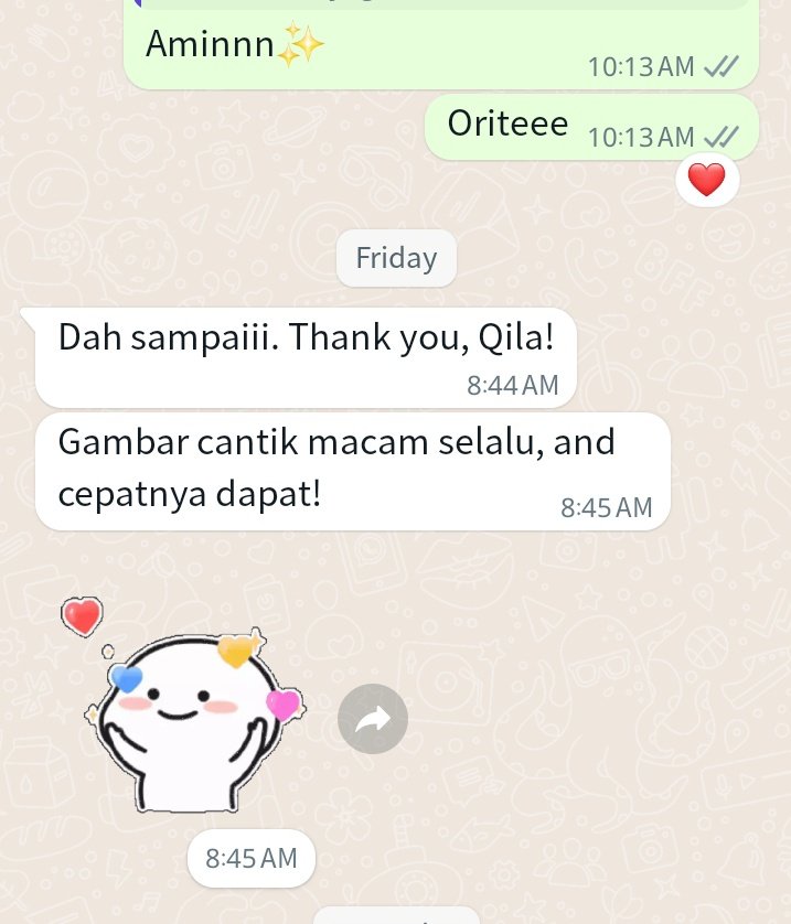 Customer yang "setia" cuci gambar every year😍🌸 thankyou so much for the trust🌻

From this ;              To this;