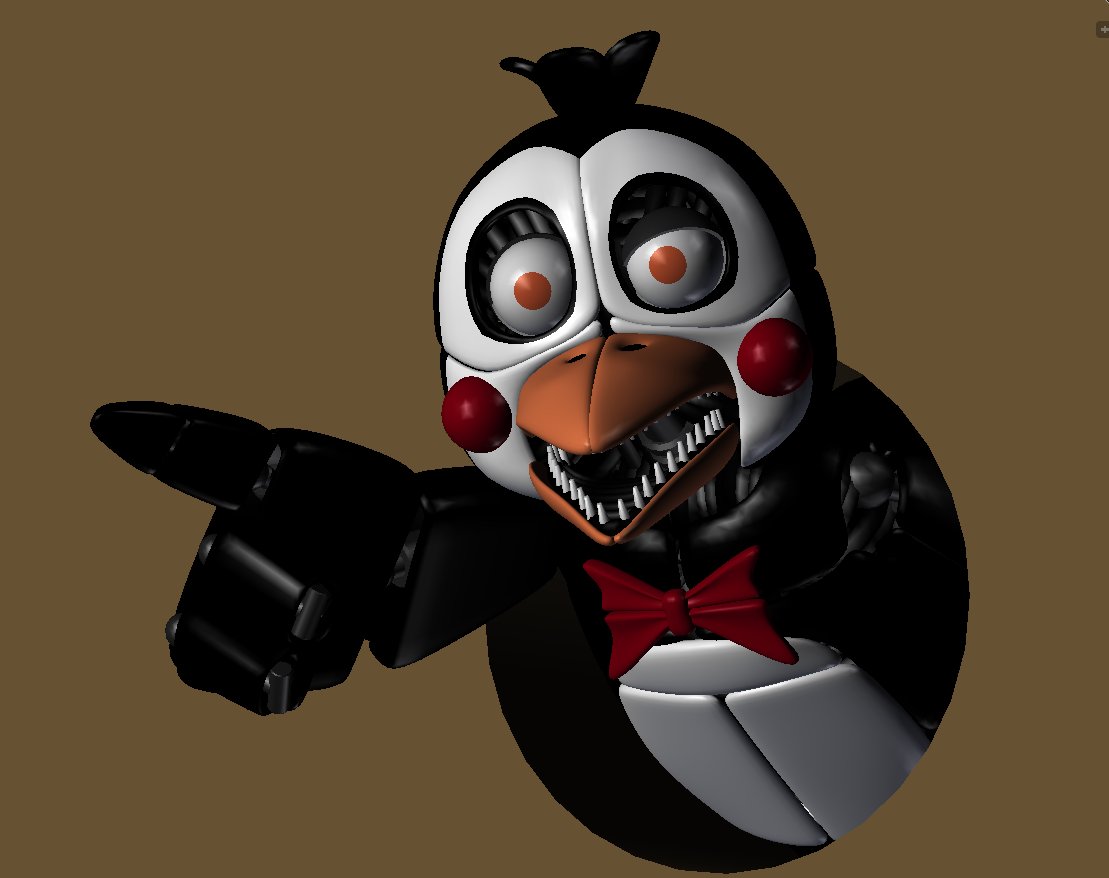 Withered funtime Chica