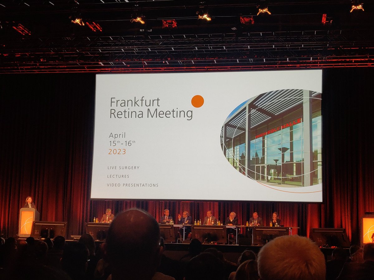 <a href="/oftalmo_csi/">Oftalmologia. Consorci Sanitari Integral</a> está presente en el #Frankfurt #retina meeting #2023. Gran oportunidad para reunirnos con colegas de otros centros europeos, cirugía en vivo, presentaciones e interesantes discusiones con panelistas destacados. #aprendizaje #oftalmología