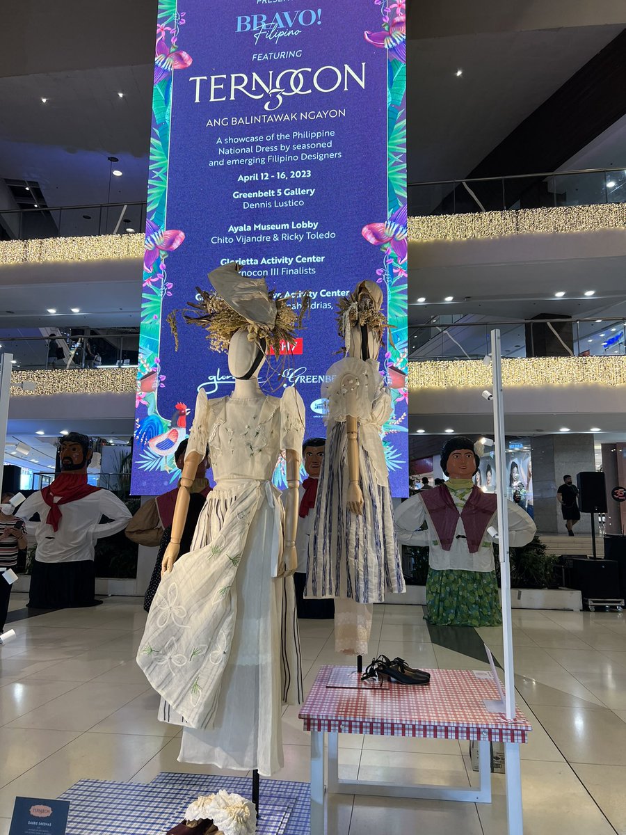 artnipatola's tweet photo. Want to see fresh or out-of-the box takes on the balintawak Filipiniana? Visit the Ternocon exhibits held across Glorietta, Greenbelt, and the Ayala Museum. Exhibits run until today (April 16, 2023) Entrance is free ✨🇵🇭 #ternocon3
More photos under the thread 🧵 https://t.co/9RdPZE3BUP