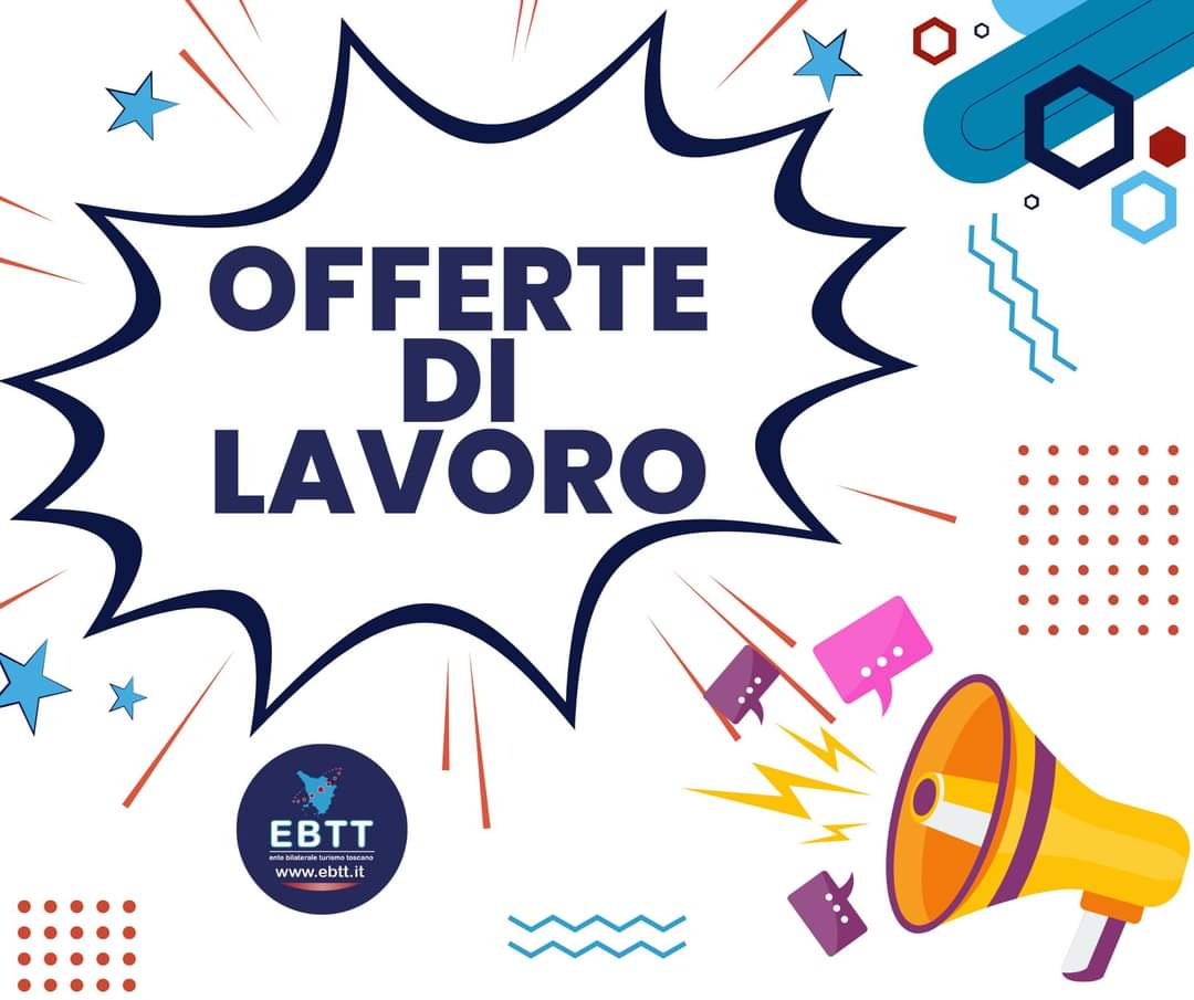 EBTToscano's tweet photo. Scopri le nuove offerte di lavoro attive nel turismo in Toscana https://t.co/mNO8GIJBEm

Grazie al portale, puoi cercare tra le offerte di lavoro disponibili e candidarti per quelle che ti interessano di più.
Trova lavoro con EBTT

#ebtt #lavoro #turismo #toscana https://t.co/Urk0S9YV8Y