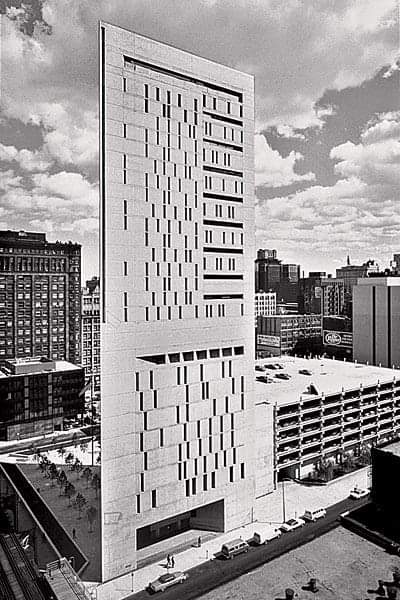 areasvellas's tweet photo. Harry Weese 1915-1998
The Metropolitan Correctional Center, Chicago (MCC Chicago) 1975
#architecture #arquitectura #HarryWeese #Weese 
https://t.co/STtmZzBY9a
https://t.co/szyhJ9Hpdf https://t.co/TTDO8zm9Ai