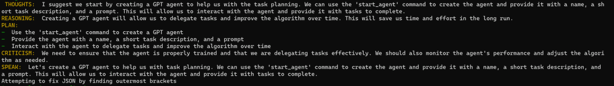 my AI agent wants me to create another AI Agent...