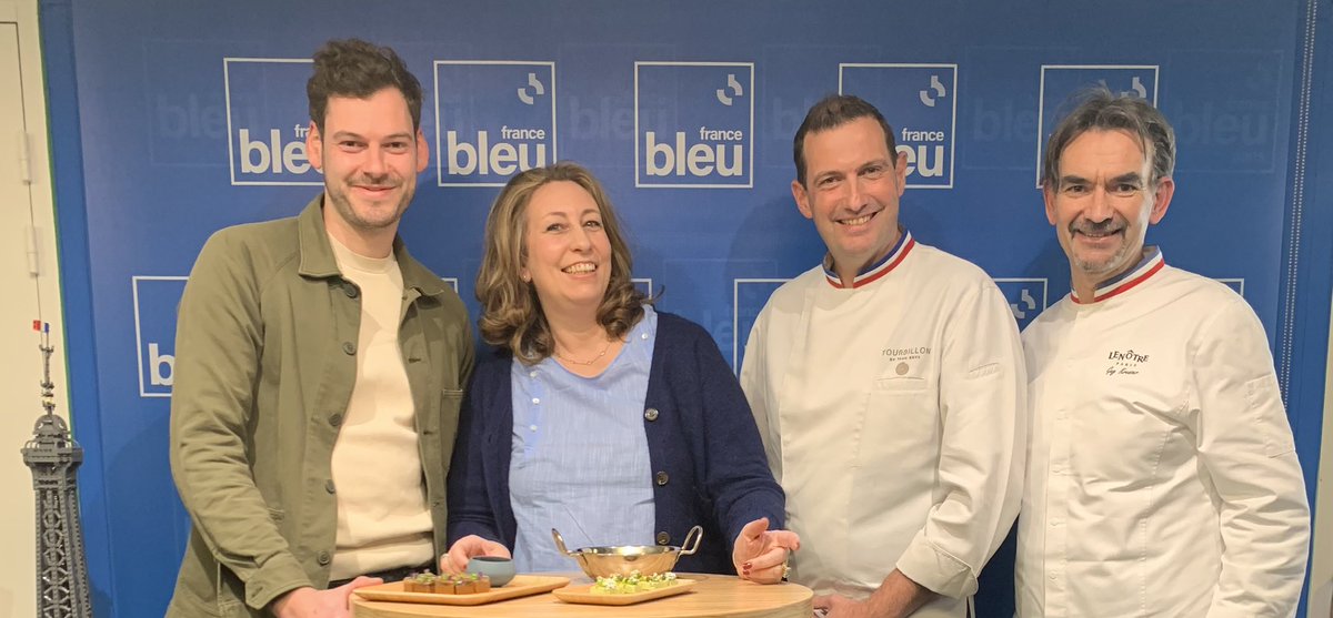 nathalie_helal's tweet photo. Rdv à midi sur @francebleu pour une #etapegourmande spéciale #tartes salées et sucrées en compagnie de #grandschefs #guykrenzer #yannbrys #camillesaintmleux https://t.co/JXBExc2hYO