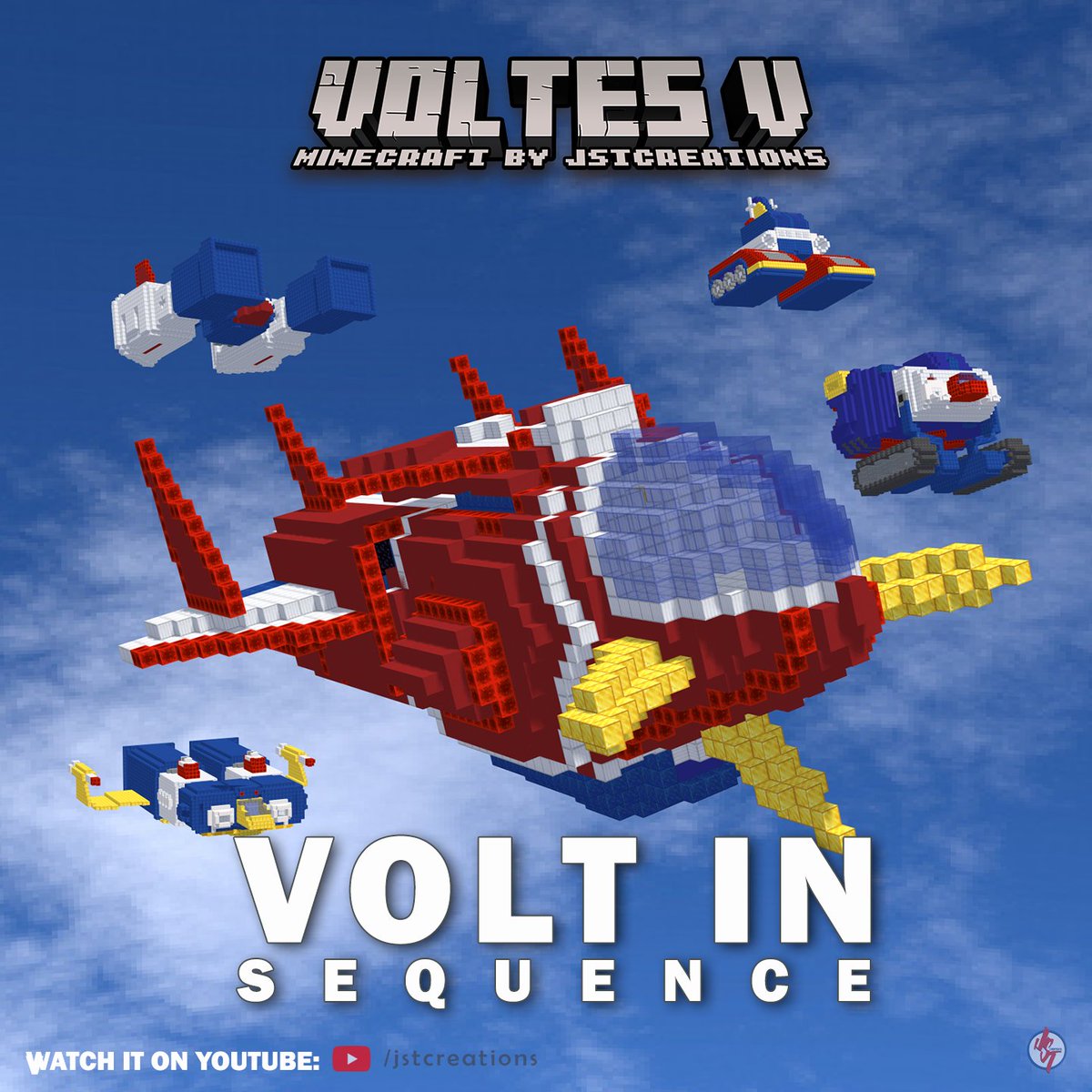 jstcreations_ph's tweet photo. Experience the FULL VOLT IN SEQUENCE in MINECRAFT VERSION!

Watch it on my YouTube channel: https://t.co/mA6ZX4vFPv

#V5LegacyTheCinematicExperience #VoltesVLegacy #JSTCreations #Minecraft https://t.co/RfnA565TjS