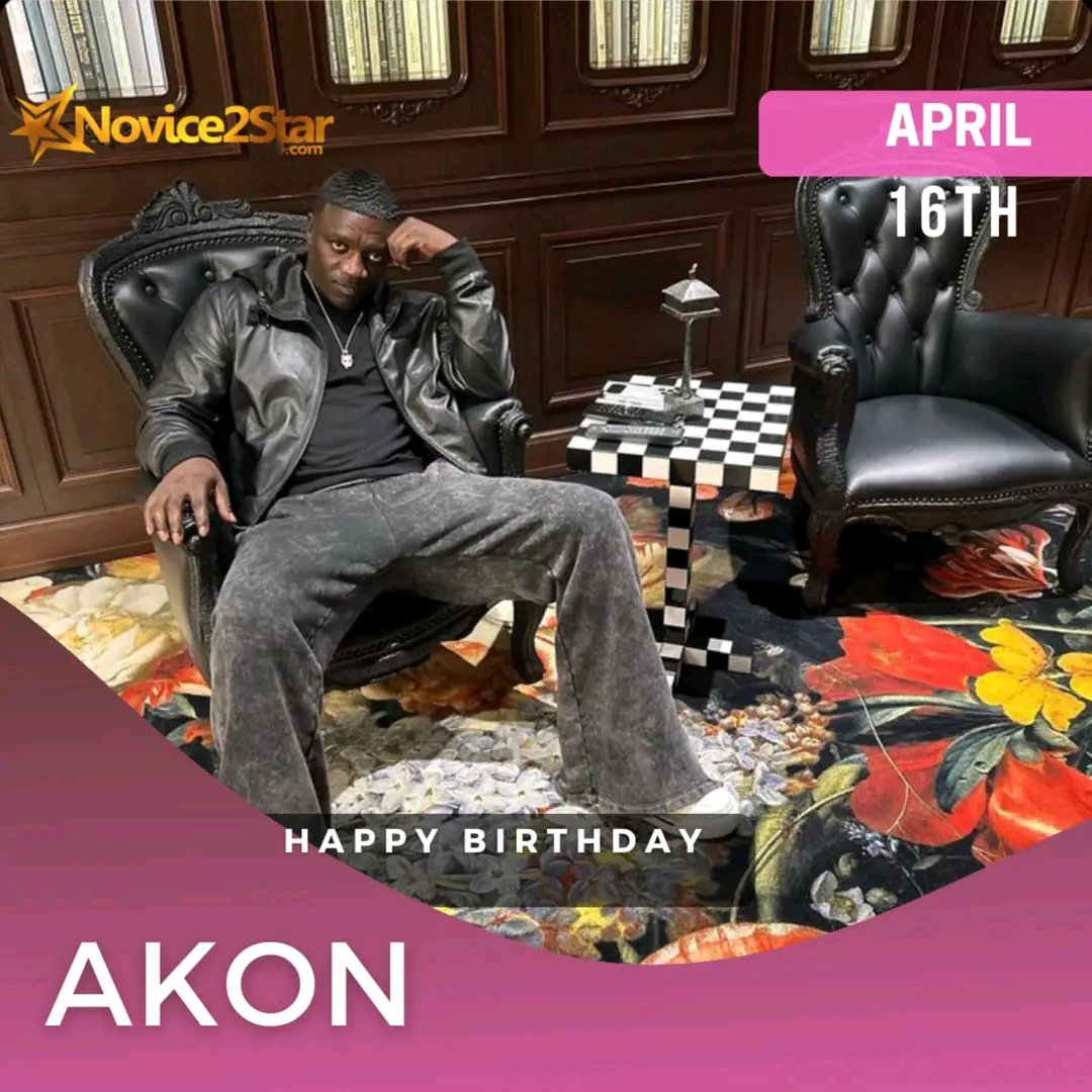 One of my Africa best, Akon clock 50 today... Drop your best song of Akon
Happy birthday 