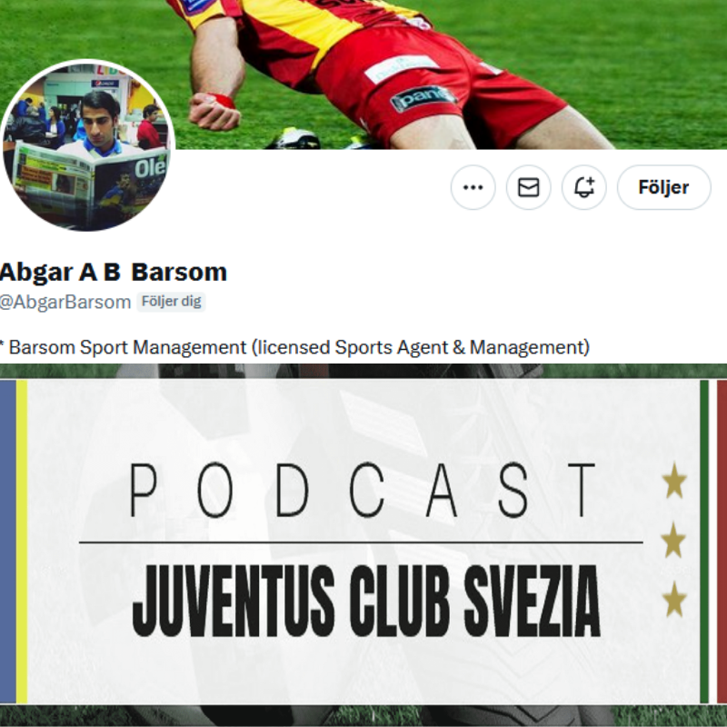 Podcast Juventus Club Svezia återvänder i kommande vecka och då för att snacka upp Juventus - Napoli med <a href="/AbgarBarsom/">Abgar A B  Barsom</a>!

#PodcastJuventusClubSvezia #JuventusClubSvezia #Juventus #SSCNapoli #Napoli #JuventusNapoli #AllianzStadium #calcio #calciomercato #Allegri #Spalletti #podcast