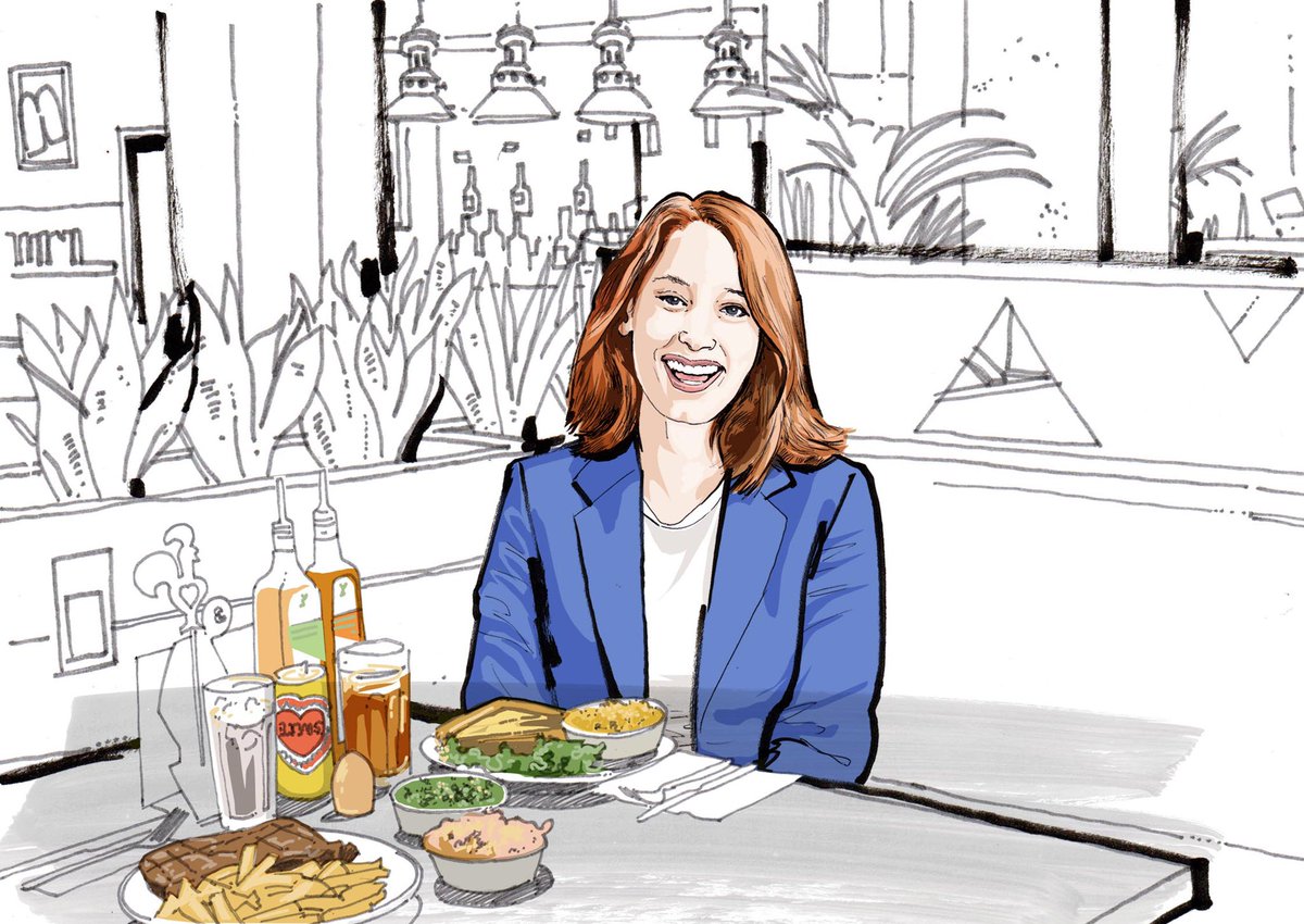 This months <a href="/ObsFood/">The Observer Food</a> illustration is the mathematician &amp; author <a href="/FryRsquared/">Hannah Fry</a> Catch it online &amp; in print today theguardian.com/food/series/lu…