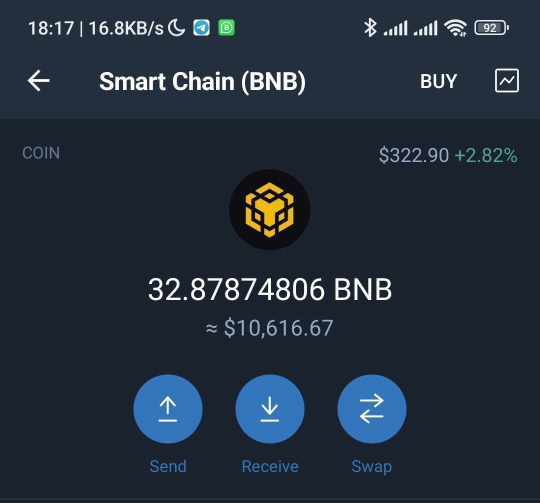 You will receive $3200.00 $BNB, 

10 #BNB will be Sent just like, follow and rt, Retweet pinned 📌 post and Join TG.

Drop your BNB (Bep20) wallet address👇👇👇
