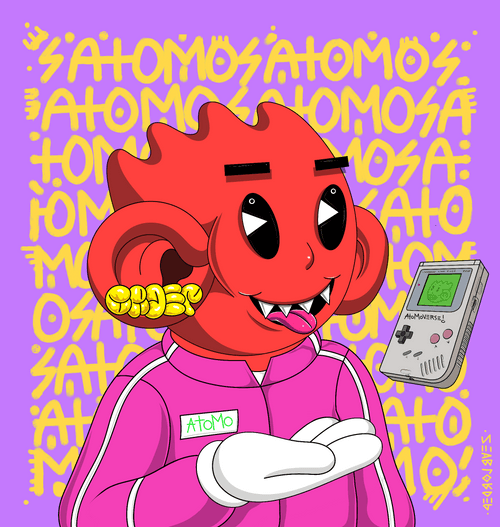 AtomoSalesBot's tweet photo. #1805 bought for 0.01 ETH by 0x2b44e9 from Professor_Dr_Zion #WeAreAtomo https://t.co/wiF1kxjcUt https://t.co/GYDWPFFtjr