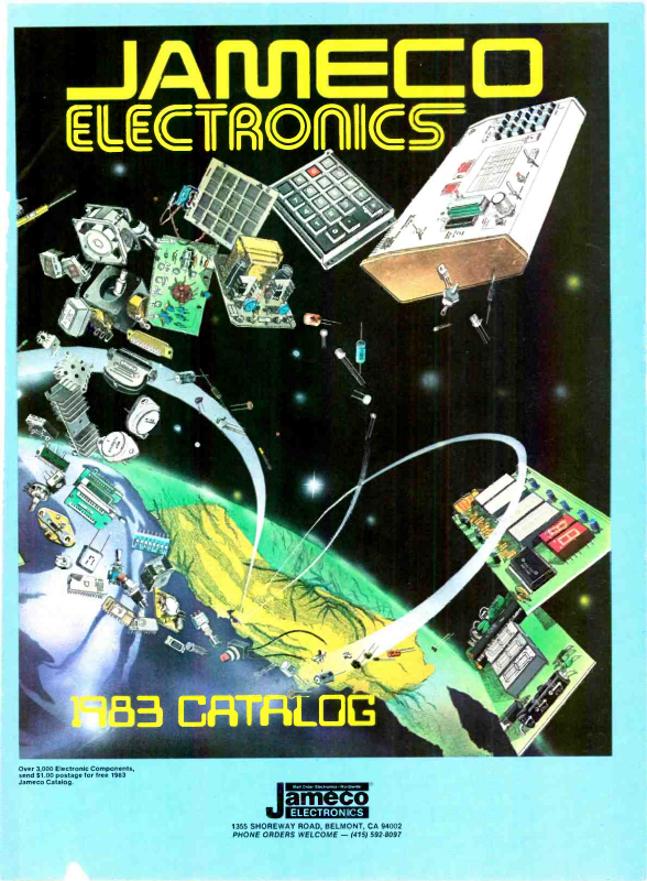 OldTechAdverts on Twitter: "Jameco Electroncis sells everything. Usually,  the paper catalog is run into thousand of pages. Just like that from RS  Electronics or Farnell. https://t.co/Vo1imzJkBr #retrocomputing #electronics  https://t.co/qbAY7wjXto ...