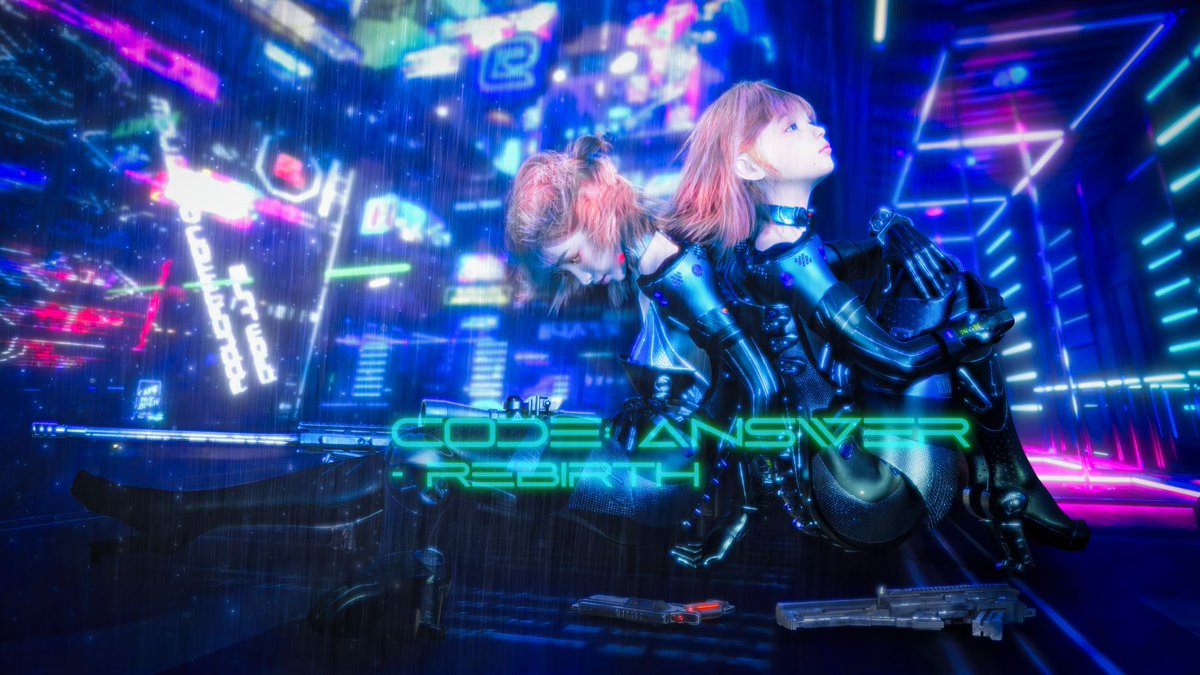 Unreality_delf's tweet photo. 「Code: Answer」リメイク・バージョンの方はバランス調整もほぼ終わり、ジャケットイラストもだいたい出来上がり。
楽曲の方は一部気になる部分を修正して、近いうちにフリー配布予定です https://t.co/MXMbglBSUc