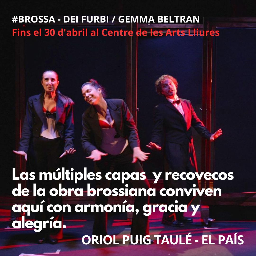 DeiFurbi's tweet image. Entusiasmats amb la crítica que l'@oriolpuigtaule ha escrit sobre #Brossa a @babelia_elpais. Seguim a la @fundaciobrossa fins el 30 d'abril!

Podeu llegir la crítica sencera aquí: elpais.com/babelia/2023-0…