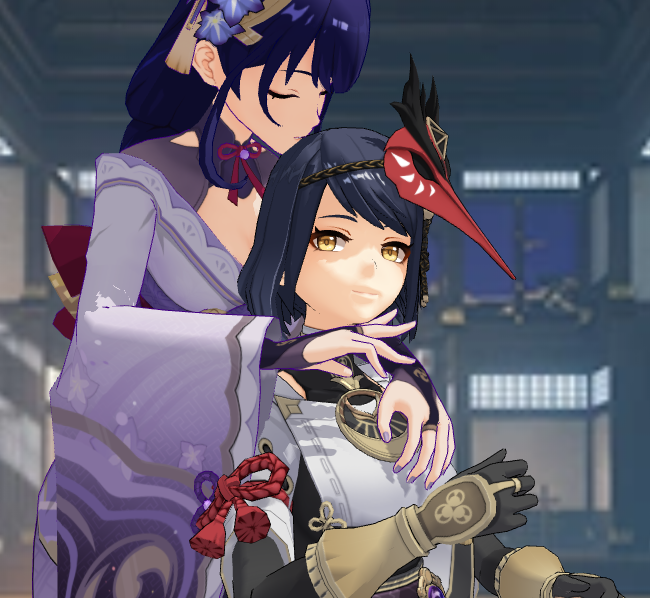 KakumeiHi's tweet photo. #shogunsara #saraiden #RaidenShogun #KujouSara #GenshinImpact #ThatGrumpyShogun #HerTenguGeneral https://t.co/RIDdCDQD6d