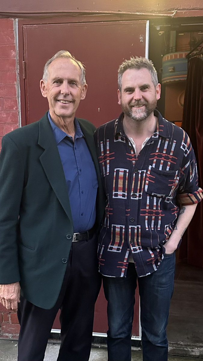 An absolute honour and privilege to host Bob Brown and the film making team of The Giants at The Astor today - Bob’s commitment to the environment, civil rights and animal liberation is a continued inspiration.