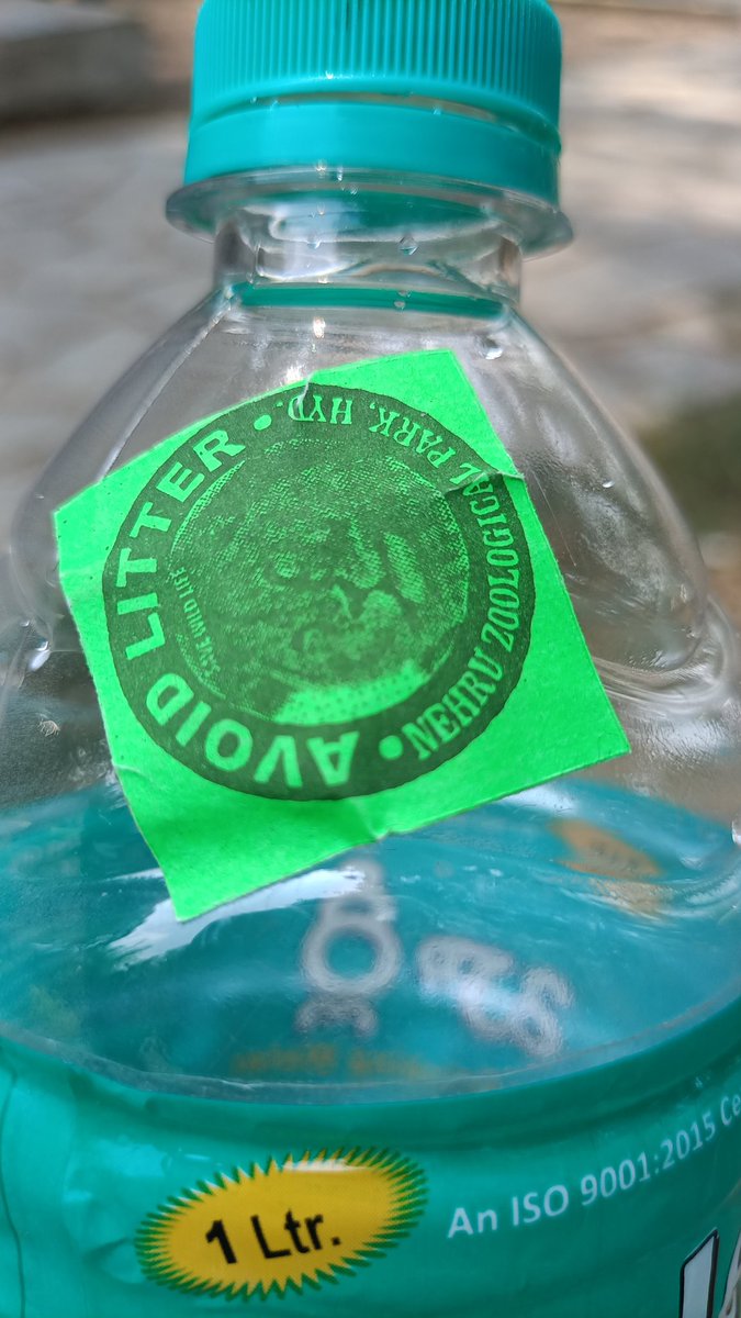 #telanganatourism#nehruzoologicalpark...this is kind of looting of public money is not good,water bottle cost Rs.20,to entry of inside park for sticker Rs.10,after enter paying charges,no proper facilities of drinking water inside
