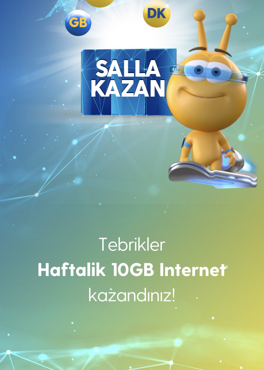 Şansım dönmeye başladı sanırım 😅