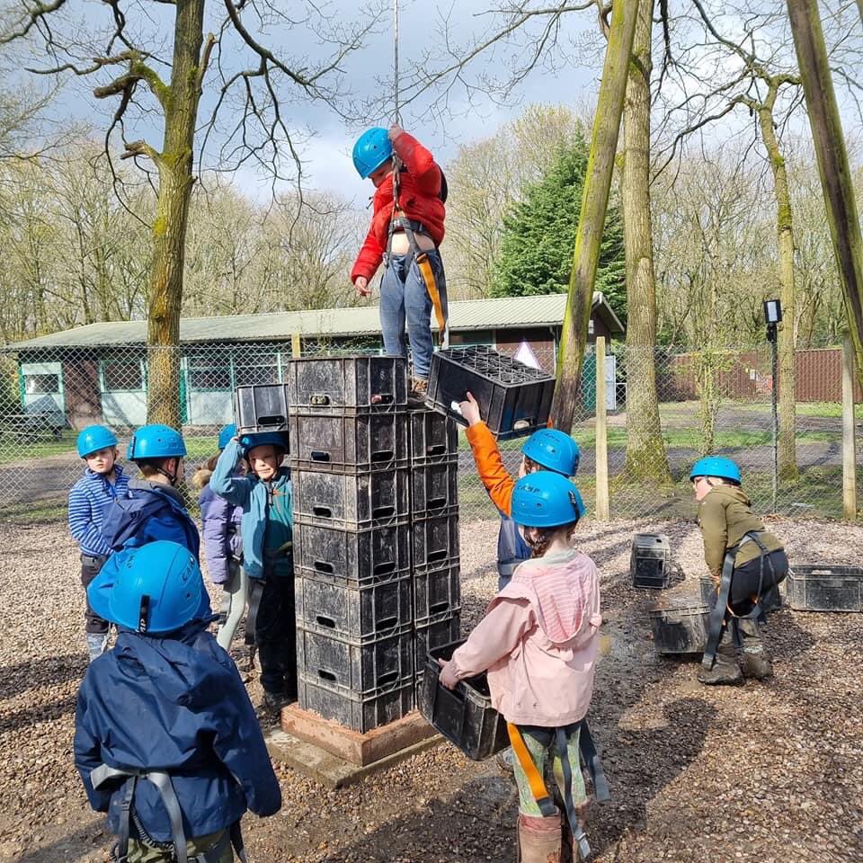 Fun times at St George’s Camp ⛺️🏕 <a href="/Hesley_Wood/">Hesley Wood</a> #skillsforlife #Scouts #Cubs #Beavers #Squirrels