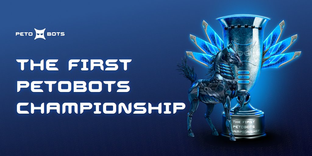 The First Ever. The One and Only.

We present to you the Petobots Tournament!🏆

Wen? Where? How BIG is the $$$ prize pool? 🧵👇