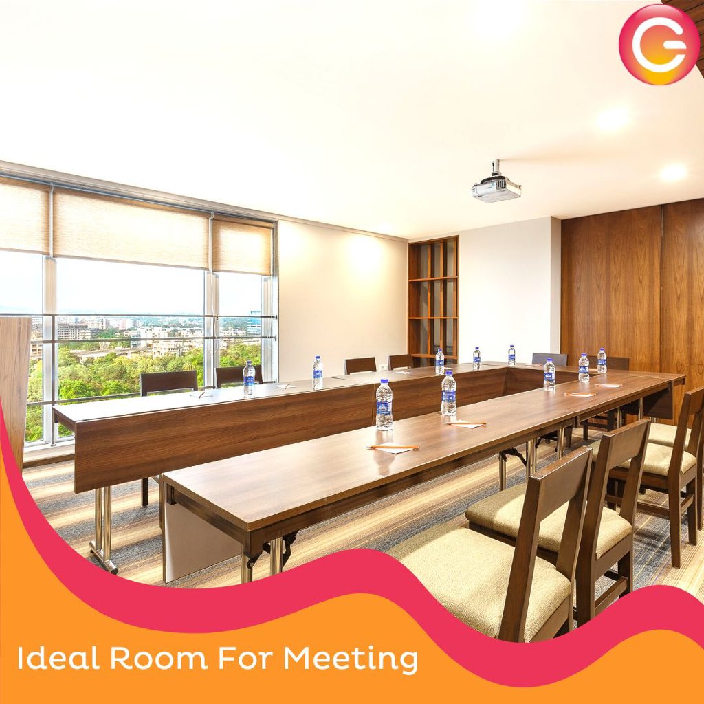 Our meeting rooms are thoughtfully designed to provide a comfortable and productive space for all your business needs.

#GingerHotels #ReimagineGinger #MeetingRooms #ConferenceSpaces 
#SeamlessMeetings #ResponsibleHospitality #LeanLuxe #HotelsOfIndia