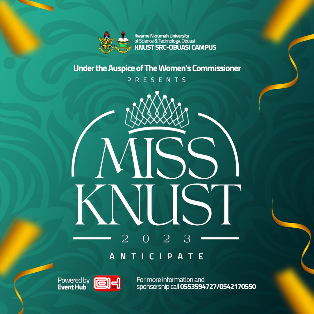 Where beauty meets intellect, eloquence, and confidence, there must be a crown to make a queen. 
Do you believe you are a queen and more? 

Miss KNUST is coming. 
Anticipate!!!