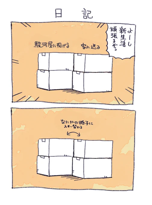 よりによって同人誌とか絶版になった画集の詰まった段ボールがない 