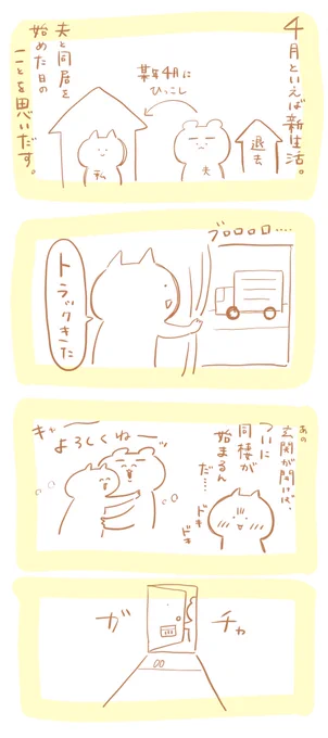 新生活の思い出 