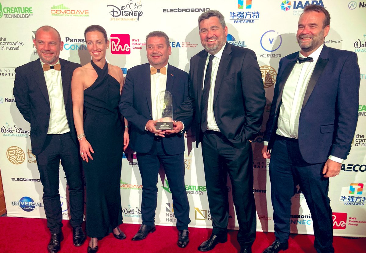 AlainPichon86's tweet image. 🌪️ A Los Angeles avec les équipes du @futuroscope et de la @CieDesAlpes pour recevoir le prix de la meilleure attraction du monde, le « Thea Award for Outstanding Achievement » décerné à « Chasseurs de Tornades ».
‼️ Une fierté et une chance pour le @departement86.