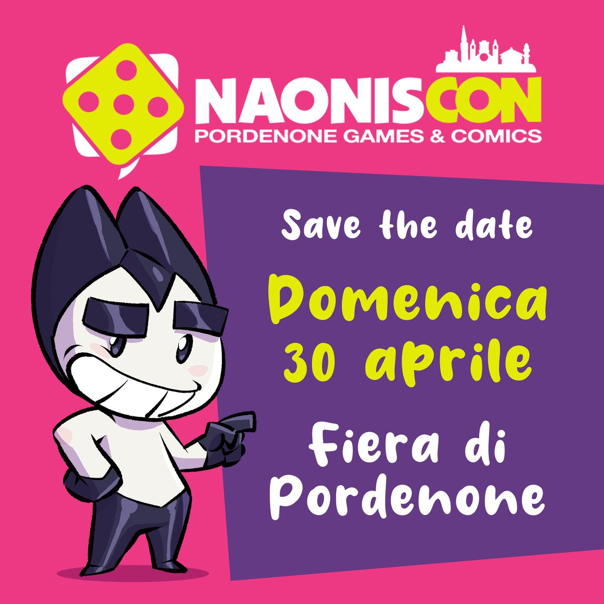 mattiamodde's tweet photo. 💥 Domenica 30 aprile sarò al Naoniscon di Pordenone nella Self Area 💥
Porterò le mie autoproduzioni e tanti nuovi disegni 🤙. Ovviamente saranno aperte le commission per tutta la giornata 😉.
Ci vediamo in Fiera🖖
📌 Fiera di Pordenone.
🕘 dalle 09:00 alle 20:00.

#naoniscon https://t.co/GACRvG35kR