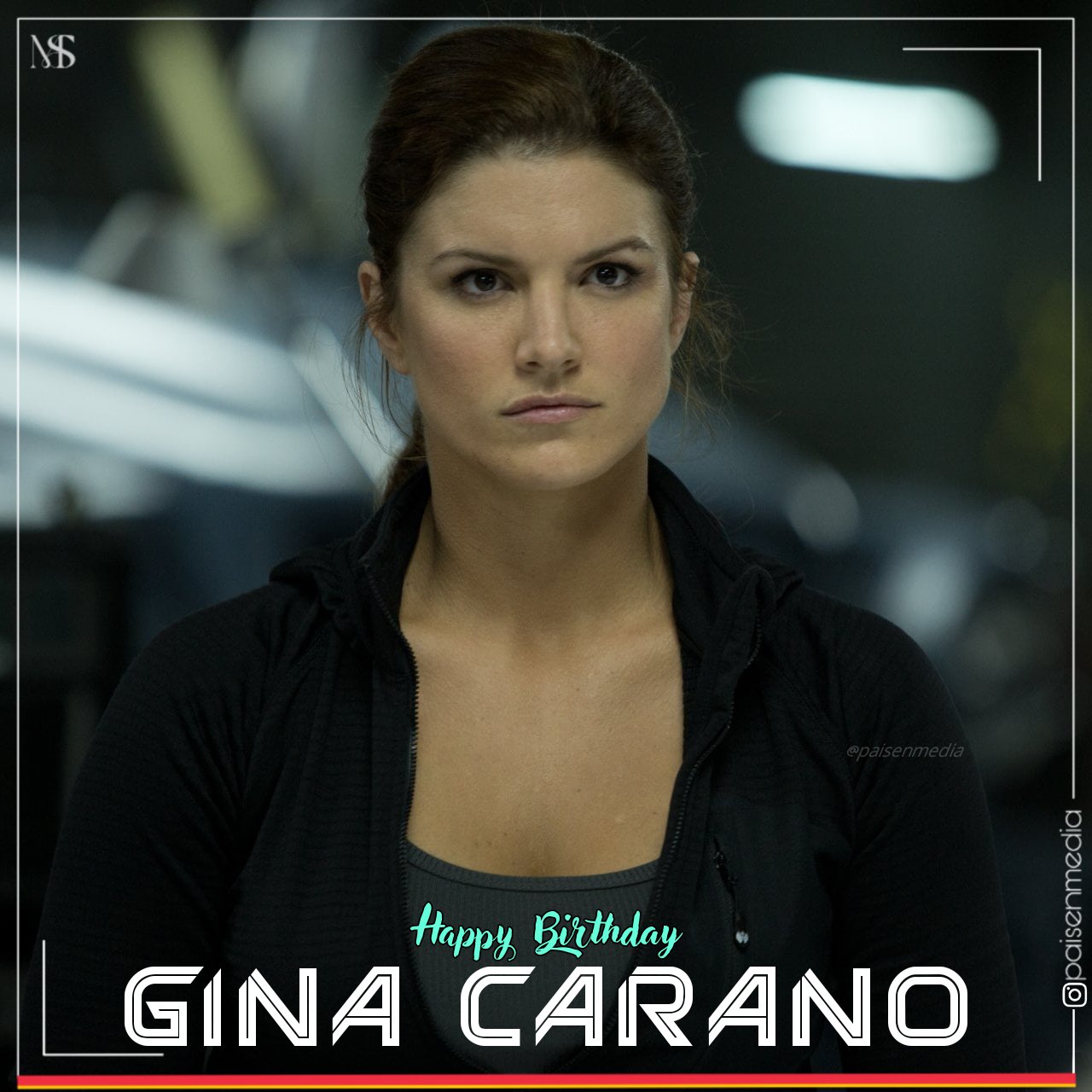 Wishing a very Happy Birthday to Gina Carano ma\am .
.
.
.   