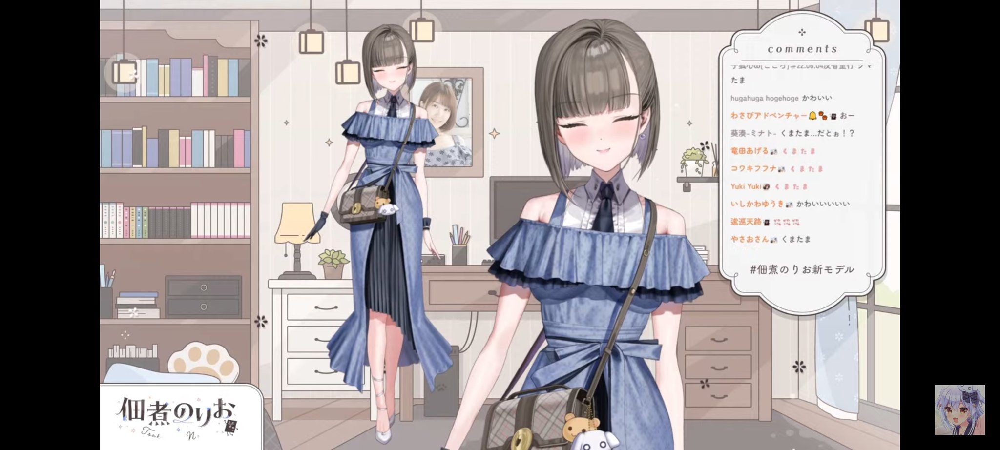 【佃煮のりお×新モデル3.0記念】F6号キャンバスアート＆B5アクリルパネル 佃煮のりお×新モデル3.0記念】F6号キャンバスアート＆B5アクリル