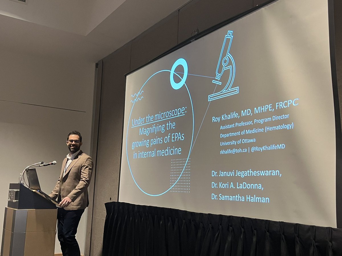 Samantha Halman (@sam_halman) on Twitter photo How do residents, our KEY stakeholders in #MedEd, experience EPAs in the real world? <a href="/RoyKhalifeMD/">Roy Khalife</a> shares their important perspective #ICAM2023 How do residents, our KEY stakeholders in #MedEd, experience EPAs in the real world? <a href="/RoyKhalifeMD/">Roy Khalife</a> shares their important perspective #ICAM2023