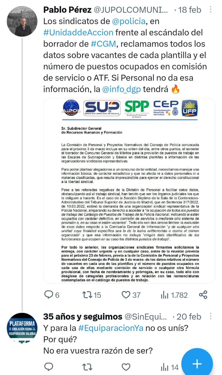 Chicharruco's tweet photo. Para un CGM que sólo afecta a las peticiones de traslados de los compañeros, también han bloqueado el Consejo, para esta acción se ponen de acuerdo de un día para otro, TODOS.
Nos engañan, todos los días.
No se puede mentir más y más descaradamente.
Sigue https://t.co/RPa2GreJqq
