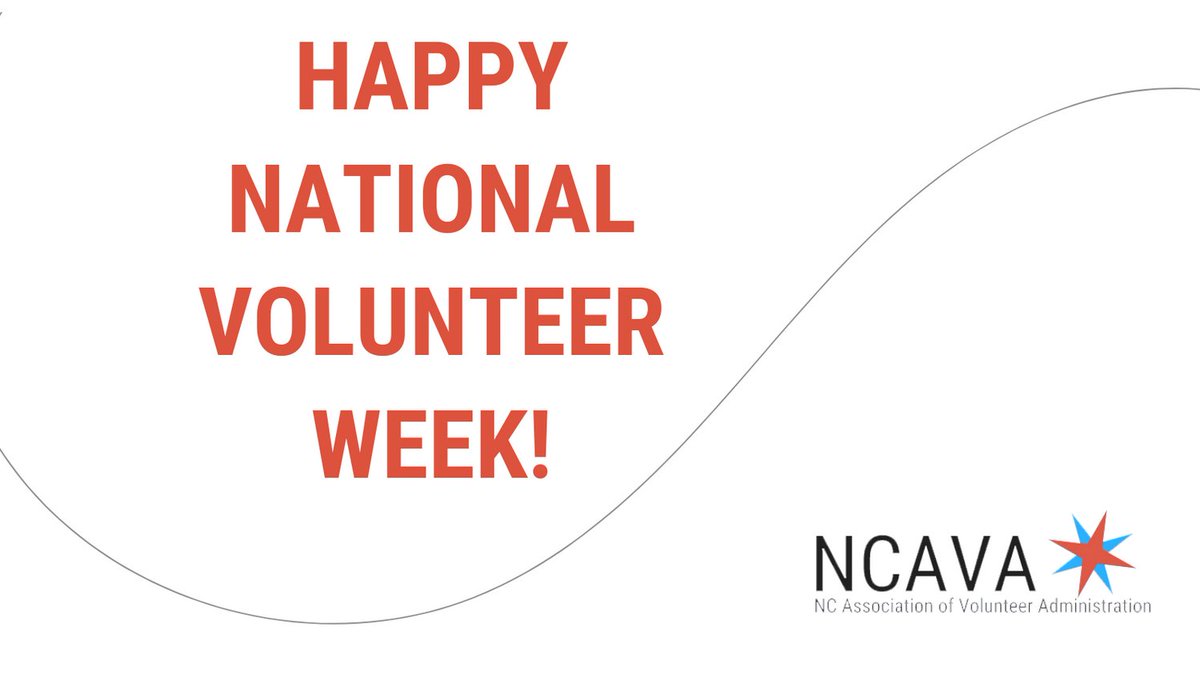 NC_VolAdmins's tweet photo. Happy National Volunteer Week! We ❤ our volunteer managers for being leaders in making a difference in their community. https://t.co/bhVGuKy5v4