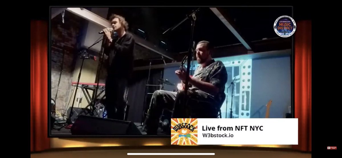 Huge shoutout to the homies <a href="/Music__District/">RALLO (Music District TV)</a> and <a href="/GreenBayCrypto/">GreenBayCrypto</a> for making the W3BSTOCK Metaverse livestream so incredible! 

🤩 Full 10 hour re-watch: youtube.com/live/NcksBE73I…
🎉 Check out our full NYC block in <a href="/Spatial_io/">Spatial</a>: bit.ly/nycblock